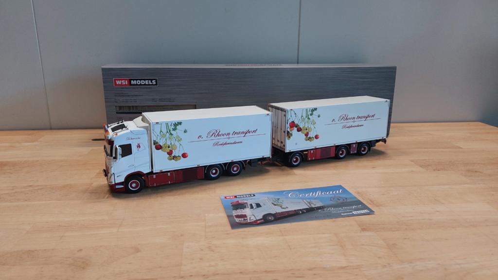 Wsi Volvo FH5 v Rhoon transport combinatie, Ophalen of Verzenden, Zo goed als nieuw, Bus of Vrachtwagen, Wsi