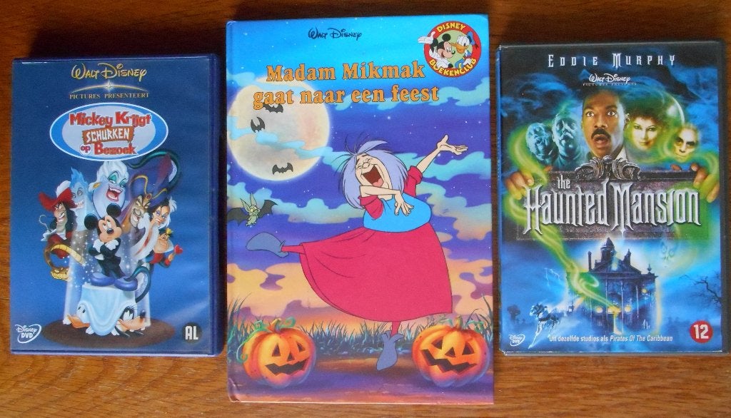 Disney Halloween Pakket, Ophalen, Overige figuren, Zo goed als nieuw, Beeldje of Figuurtje
