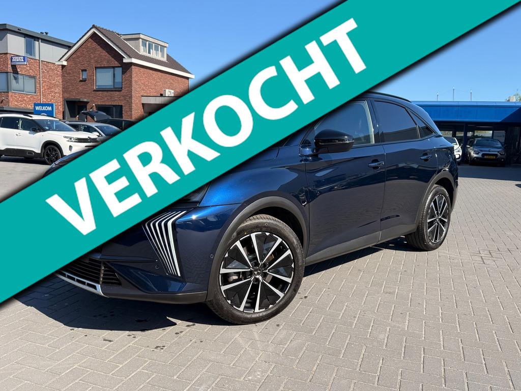 DS 7 1.6 PHEV 300 4x4 ETOILE SCHUIFDAK VOLLEER NIGHT VISION, Auto's, DS, Automaat, Gebruikt, Euro 6, Blauw