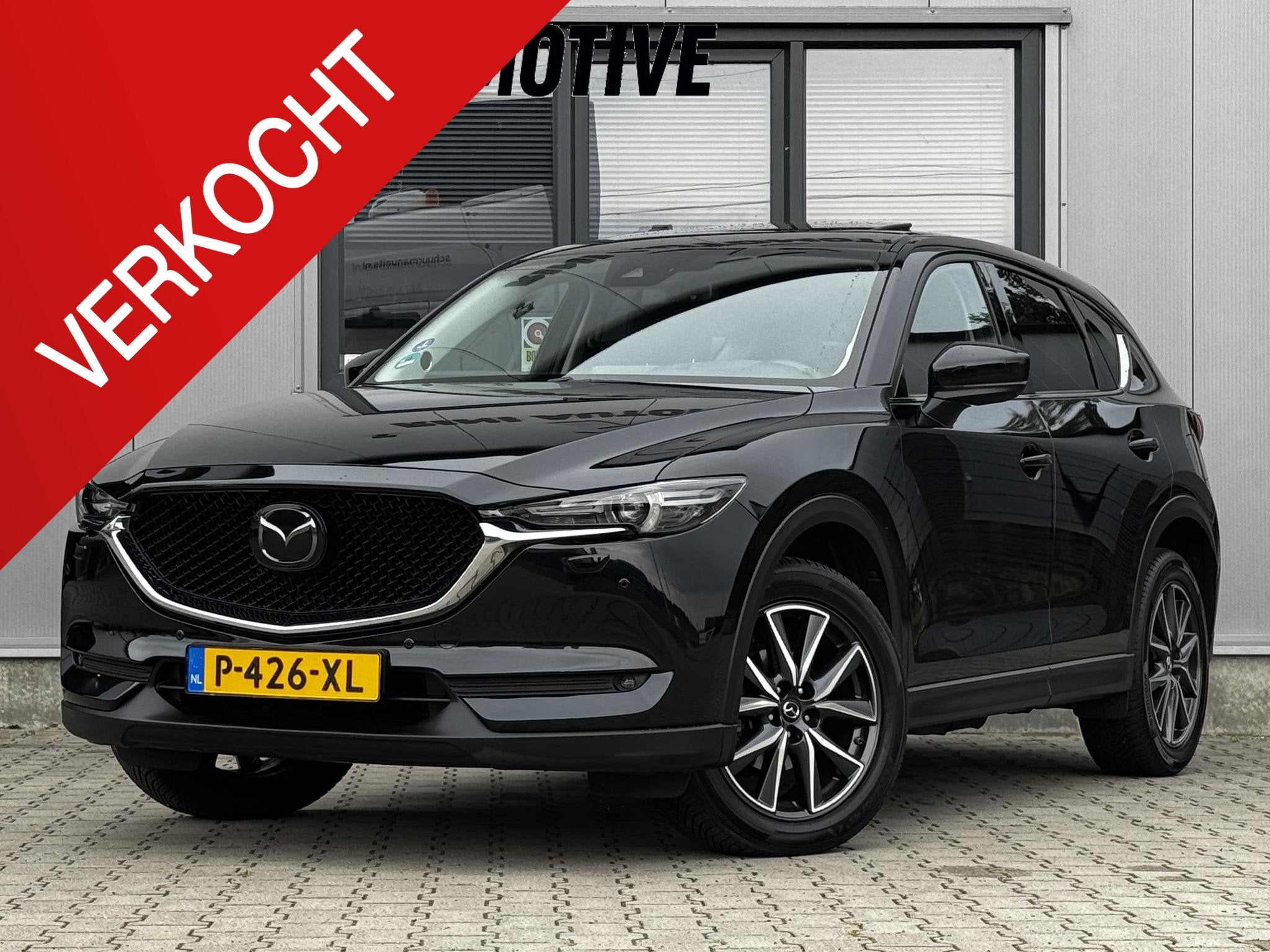 Mazda CX-5 2.5 SkyActiv-G 194 pk GT-M 4WD Trekhaak | Carplay, Gebruikt, 4 cilinders, Zwart, Bedrijf