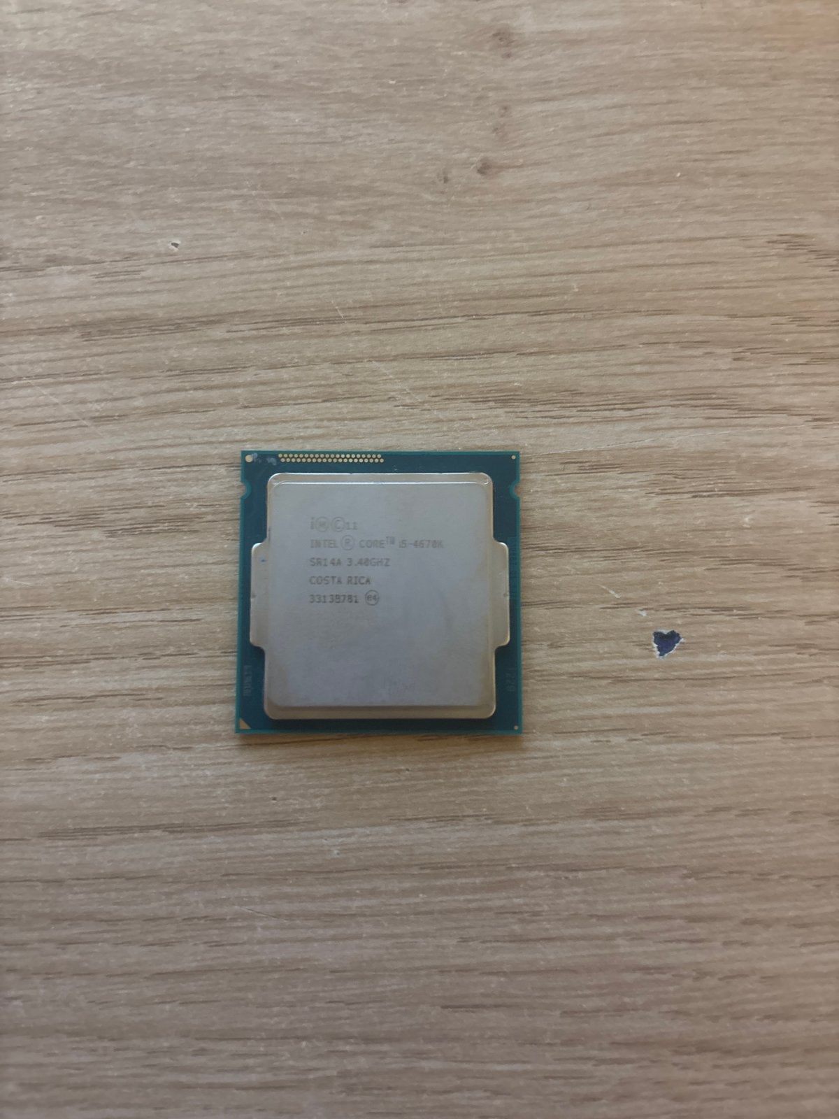 Intel Core i5-4670K 3.40 GHz Processor, Ophalen of Verzenden, Gebruikt, 4-core, 3 tot 4 Ghz