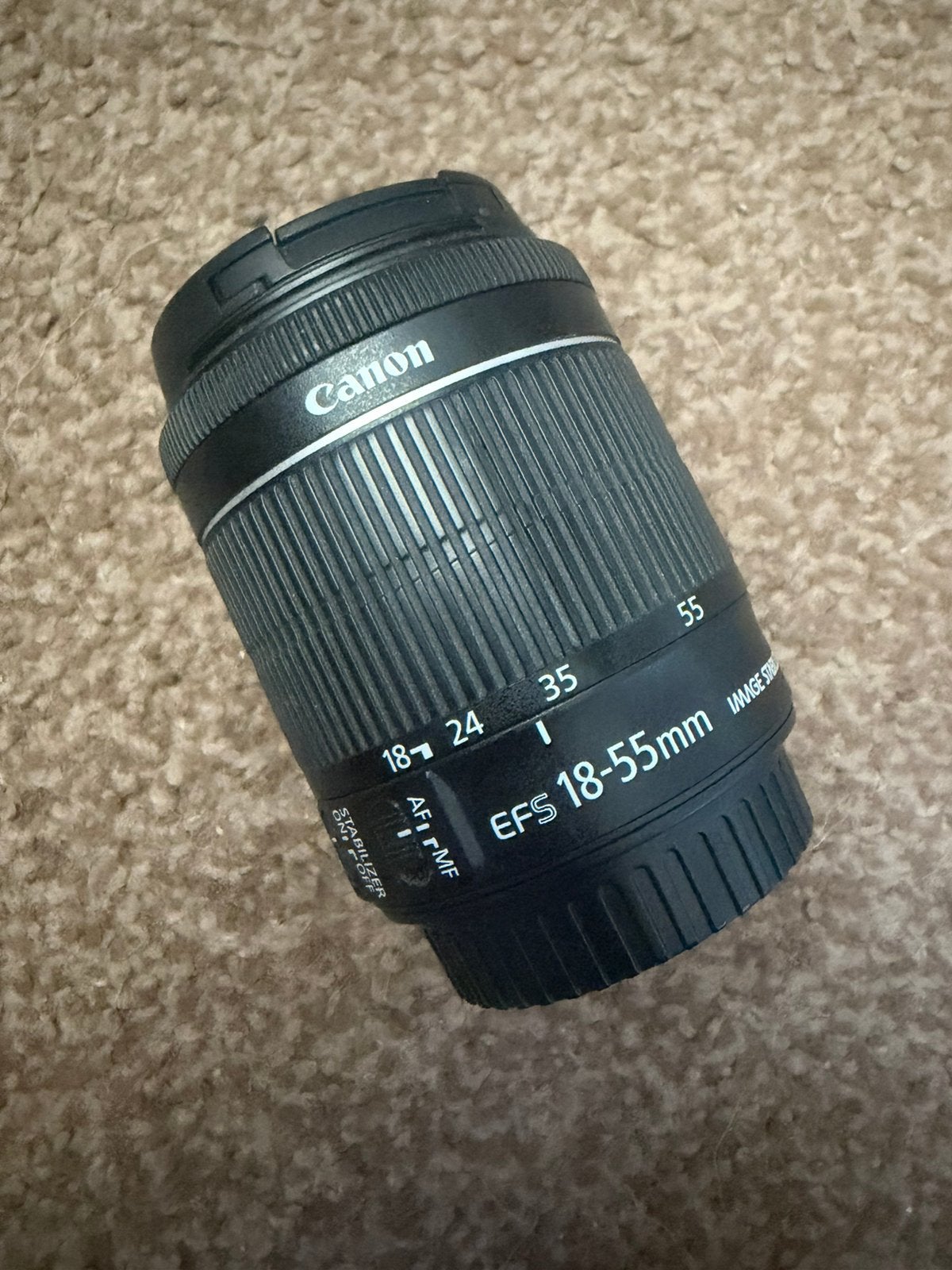 Canon EF-S 18-55mm f/3.5-5.6 IS STM lens, Audio, Tv en Foto, Fotografie | Lenzen en Objectieven, Ophalen, Zo goed als nieuw, Canon