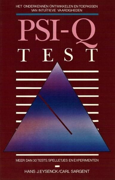 Eysenck - PSI-Q test., Boeken, Psychologie, Zo goed als nieuw, Ophalen