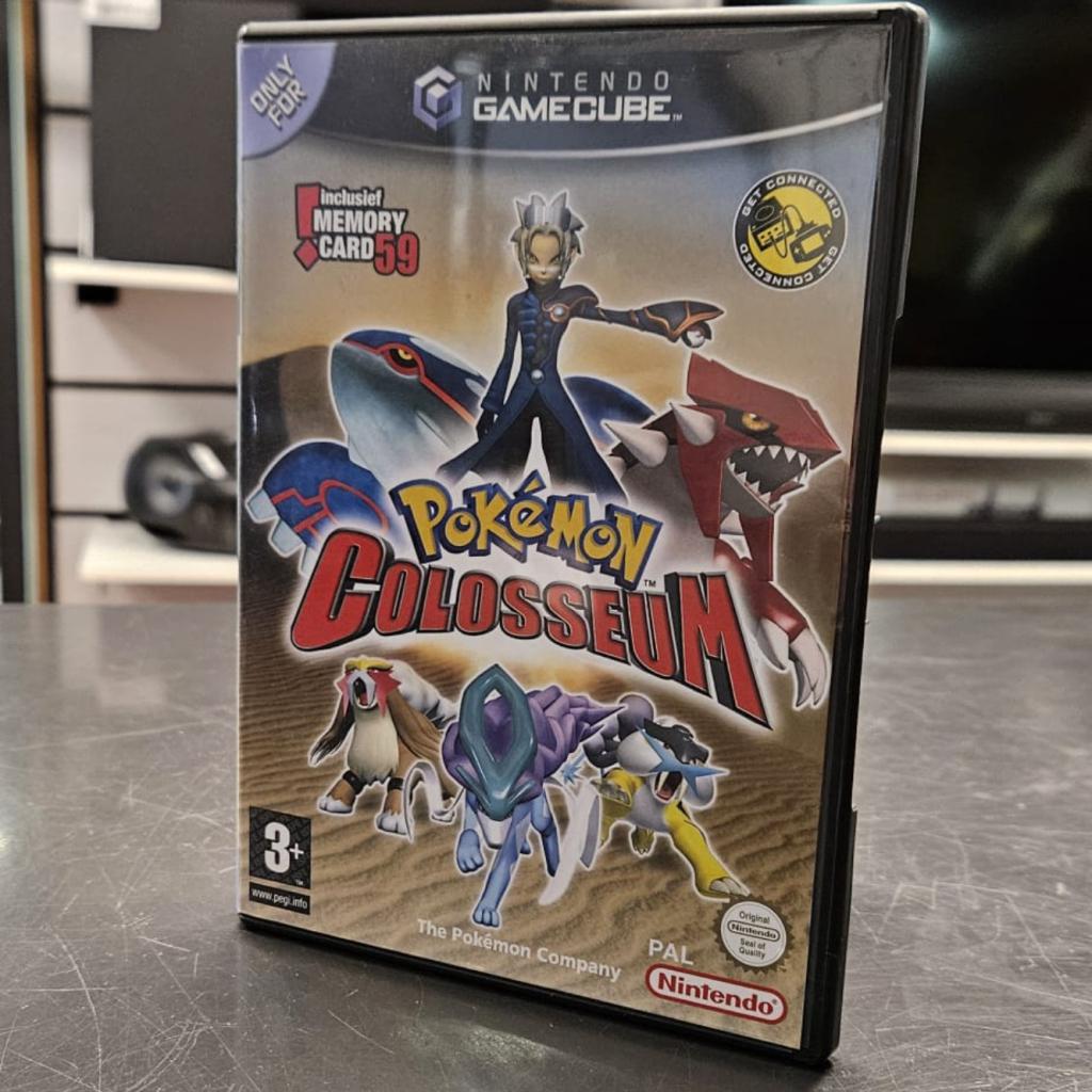 Pokemon Colosseum + Pokemon Box - Nette conditie, Nintendo, Zo goed als nieuw, Support@nintendo.com, 11-1 Hokotate-cho, Kamitoba, Minami-ku
Kyoto 601-8501
Japan