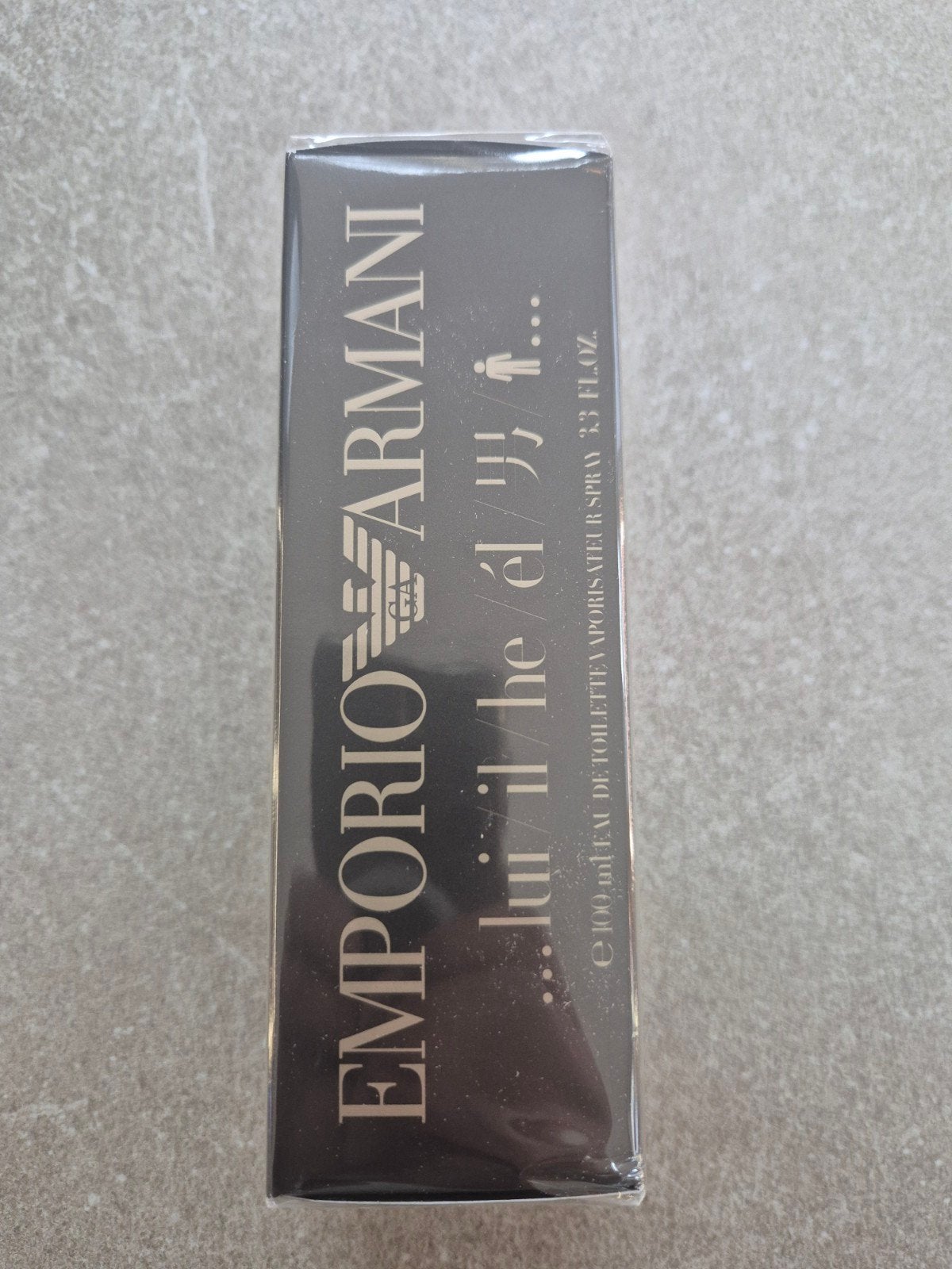 Emporio Armani Lui/Il/He/Él Eau de Toilette 100ml, Ophalen of Verzenden, Nieuw
