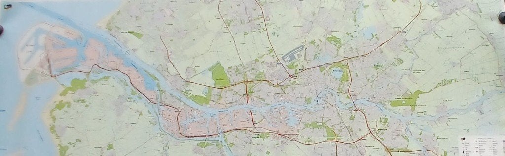 Poster haven van Rotterdam, -, Kaart, Foto of Prent, -, Nieuw