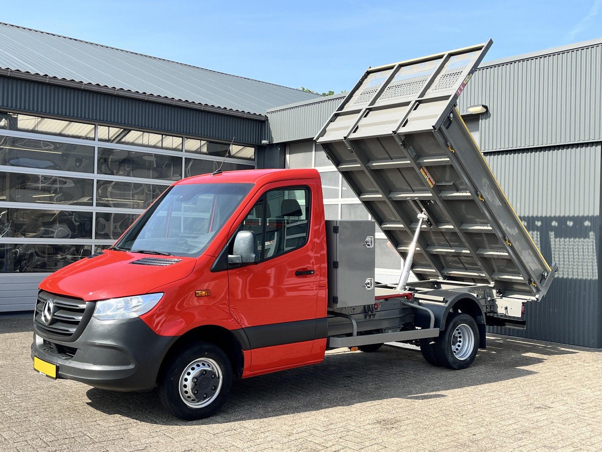 Mercedes-Benz Sprinter 514 2.2 CDI Kipper Airco Trekhaak 350, Auto's, Bestelauto's, Achterwielaandrijving, Gebruikt, Bedrijf, 2050 kg