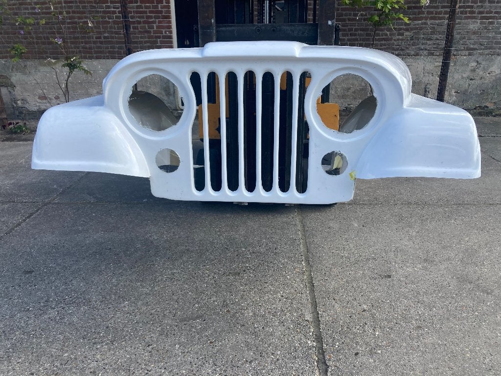 Flipover neus Jeep CJ, Auto-onderdelen, Voor, Nieuw, Motorkap, Ophalen