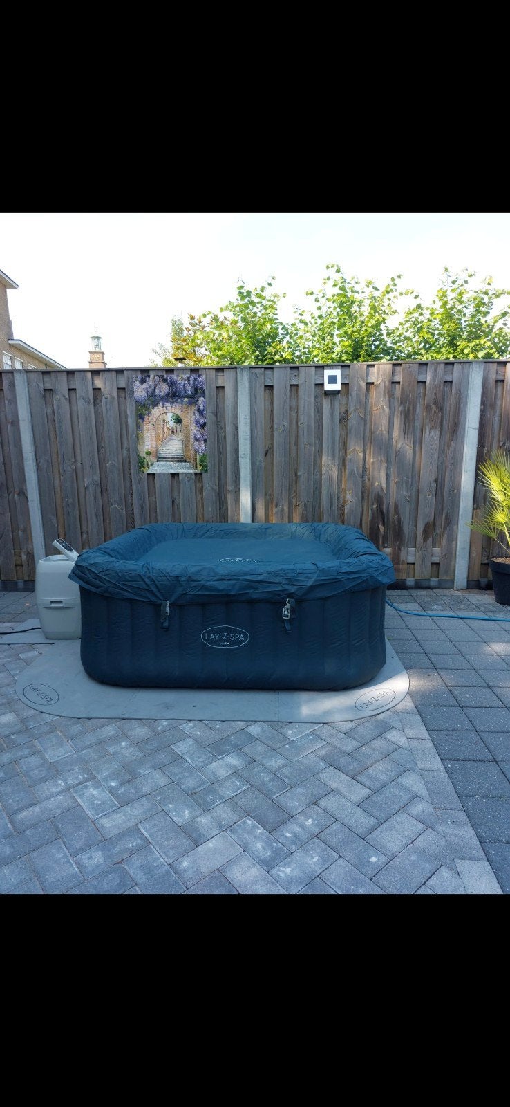 Lay-Z Spa ibiza opblaasbare jacuzzi met pomp, Ophalen, Gebruikt, Minder dan 80 cm, Opblaaszwembad