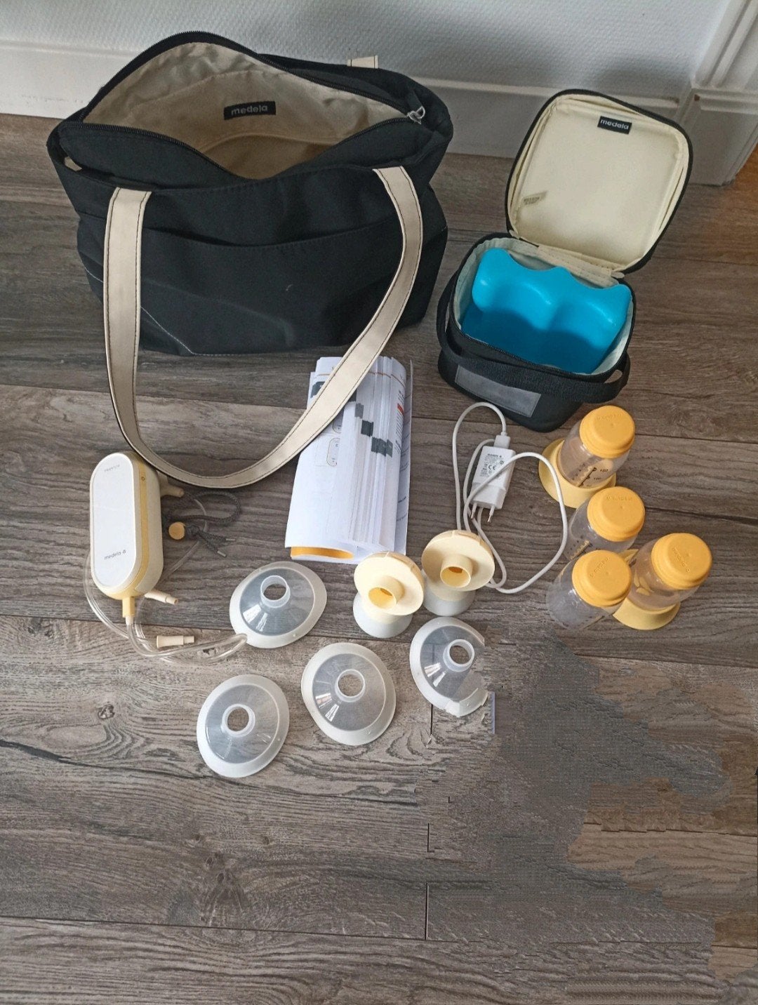 Borstkolf medela, Ophalen of Verzenden, Gebruikt, Borstkolf