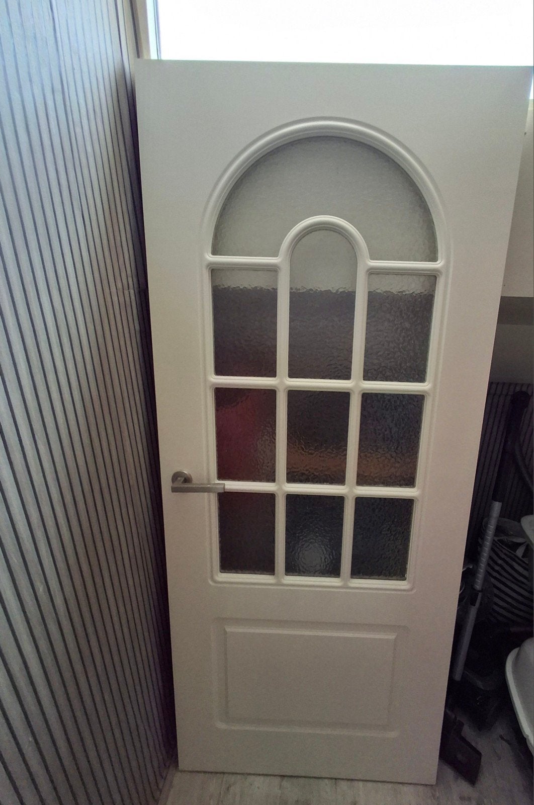 Deur (binnen), Doe-het-zelf en Verbouw, Ophalen, 80 tot 100 cm, Binnendeur, Glas