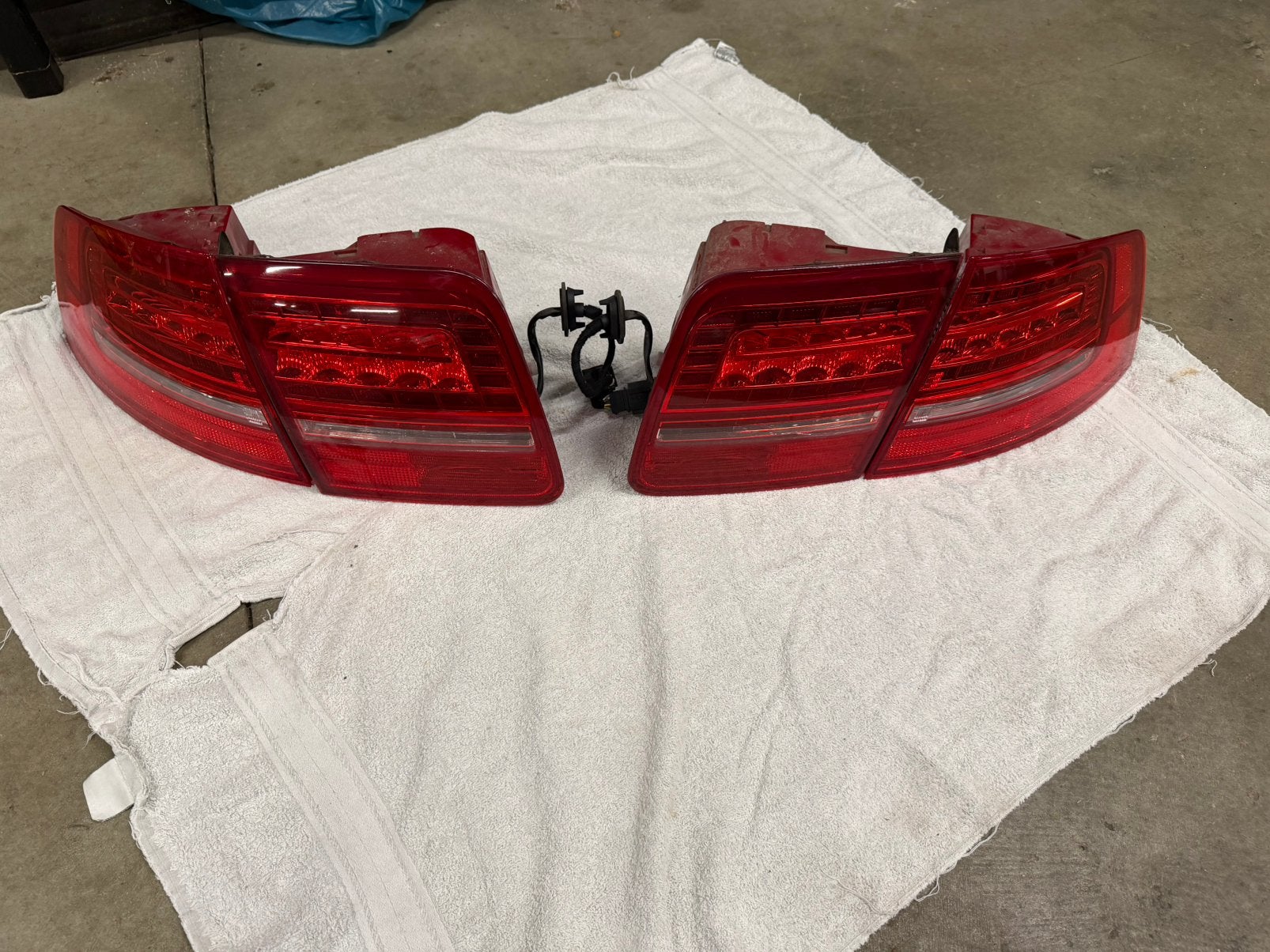 Audi A8/S8 D3set achterlichten 2002/2009, Ophalen of Verzenden, Audi