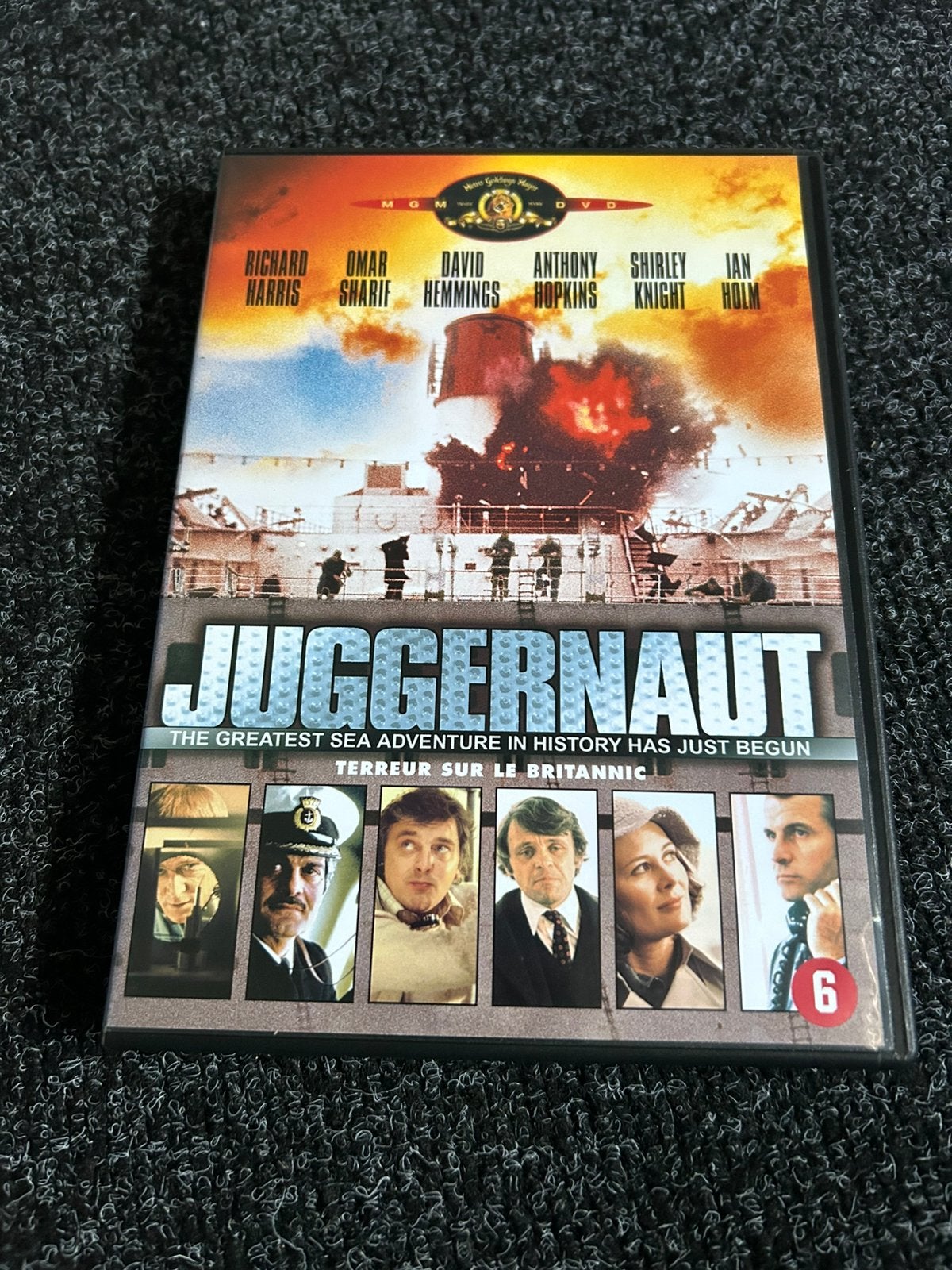 Juggernaut op dvd 1974, 1960 tot 1980, Gebruikt, Vanaf 16 jaar, Ophalen of Verzenden