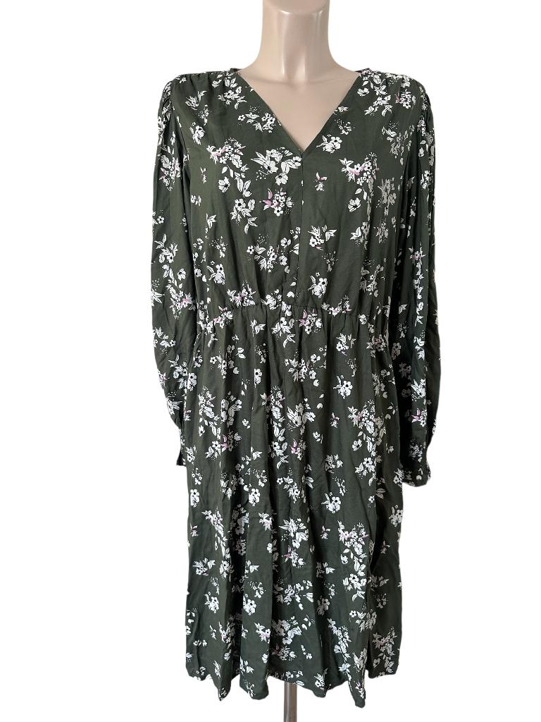 Miljuscha jurk XL, Maat 46/48 (XL) of groter, Ophalen of Verzenden, Zo goed als nieuw, Onder de knie