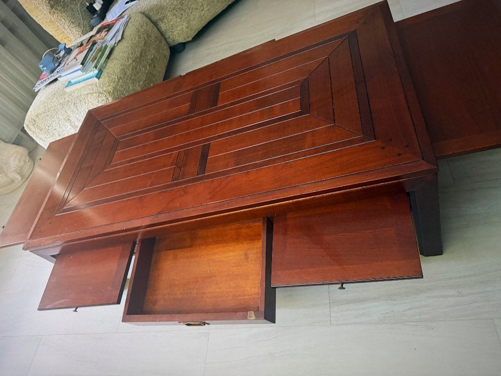 Salontafel (Kersen), Huis en Inrichting, Ophalen, 100 tot 150 cm, Klassiek, 50 tot 100 cm