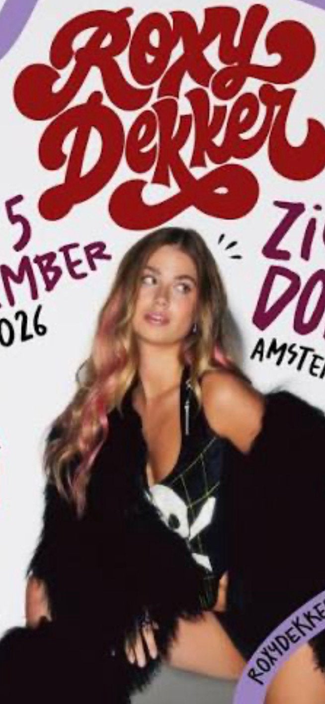 Roxy Dekker 5 september om 14.30 zitplaatsen in de Ziggodome, Twee personen, September