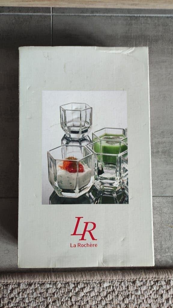 Nieuw! La Rochere mis en bouche glazen 6 stuks, Ophalen of Verzenden, Nieuw, Overige typen