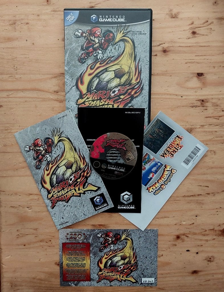 Mario Smash Football Nintendo GameCube, Spelcomputers en Games, Games | Nintendo GameCube, Ophalen of Verzenden, Zo goed als nieuw