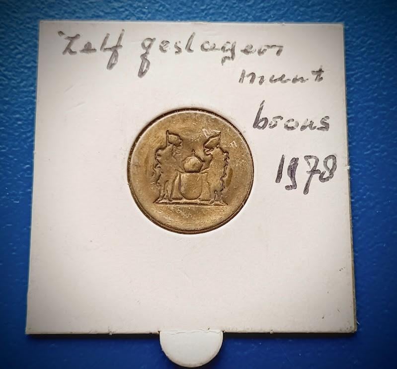 Penning Deventer Oranje Vereniging 70 jaar - 1978, Verzenden, Overige materialen, Nederland
