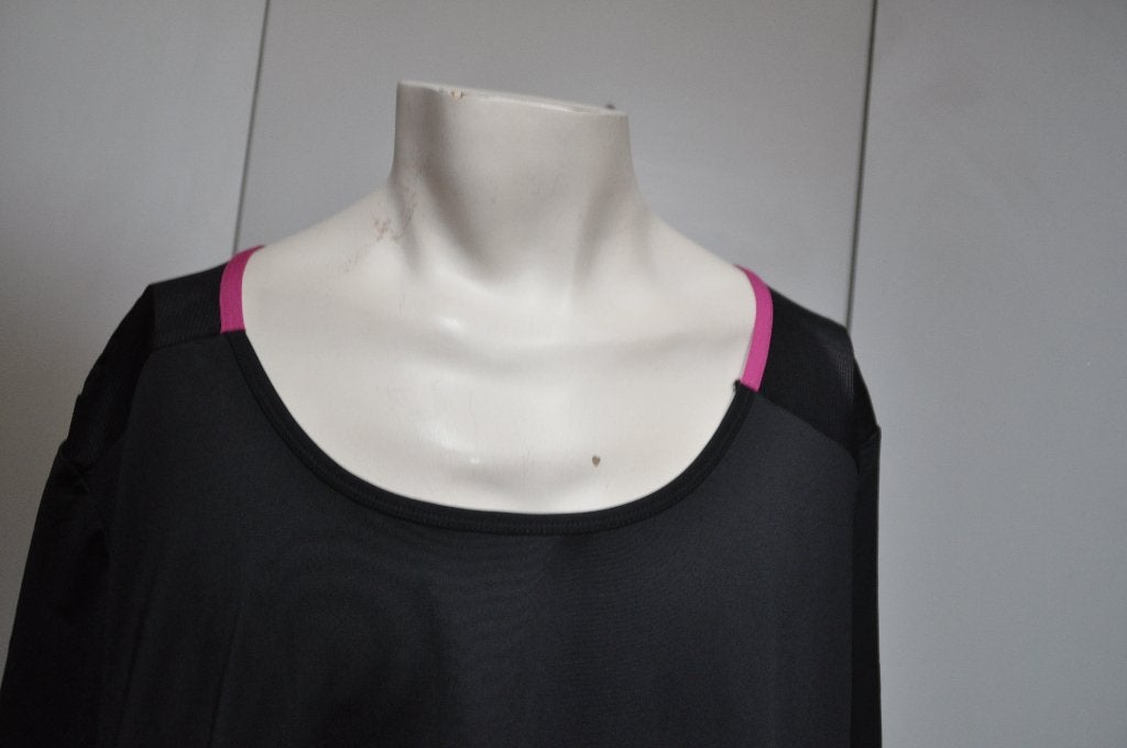 MZ31 Sport Shirt maat 56, Kleding | Dames, Grote Maten, Ophalen of Verzenden, Zo goed als nieuw, Zwart, Shirt of Top
