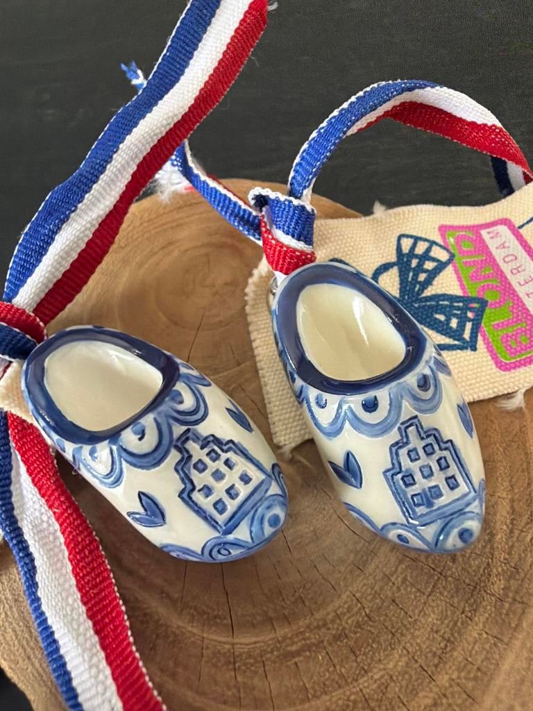 Blond Amsterdam Delfsblauw Klompjes Miniatuur, Ophalen of Verzenden, Nieuw