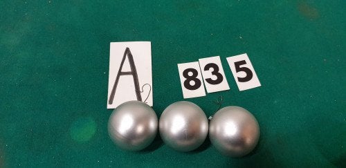 kerstballen zilver kunststof 9 stuks [A835], Ophalen of Verzenden, 'T Olde Gre-j, Info@toldegrej.nl, Endepoelstraat 20f Didam