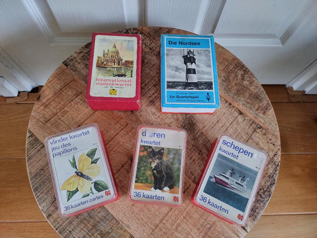 Kwartetten jaren 60/70  5 stuks, Verzamelen, Ophalen of Verzenden, Gebruikt, Kwartet(ten)