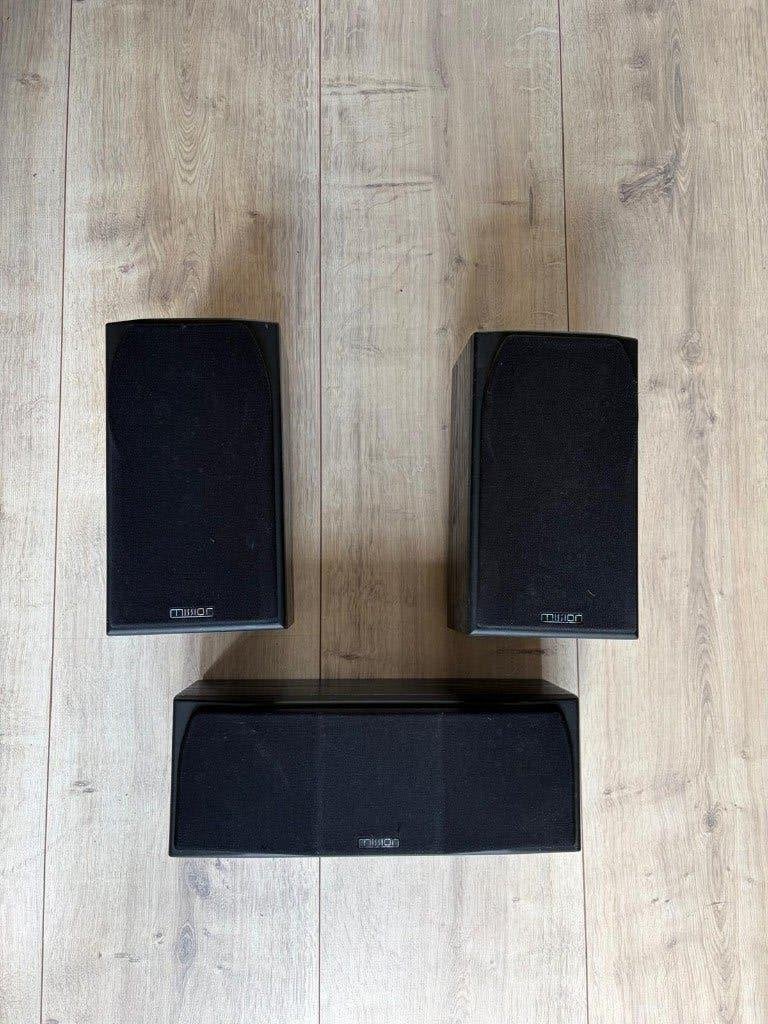 Mission speakers, Audio, Tv en Foto, Luidsprekers, Ophalen, Gebruikt, 60 tot 120 watt, Mission