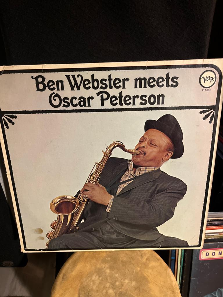 Ben Webster meets Oscar Peterson - Jazz LP, Ophalen, 1960 tot 1980, Gebruikt, 12 inch