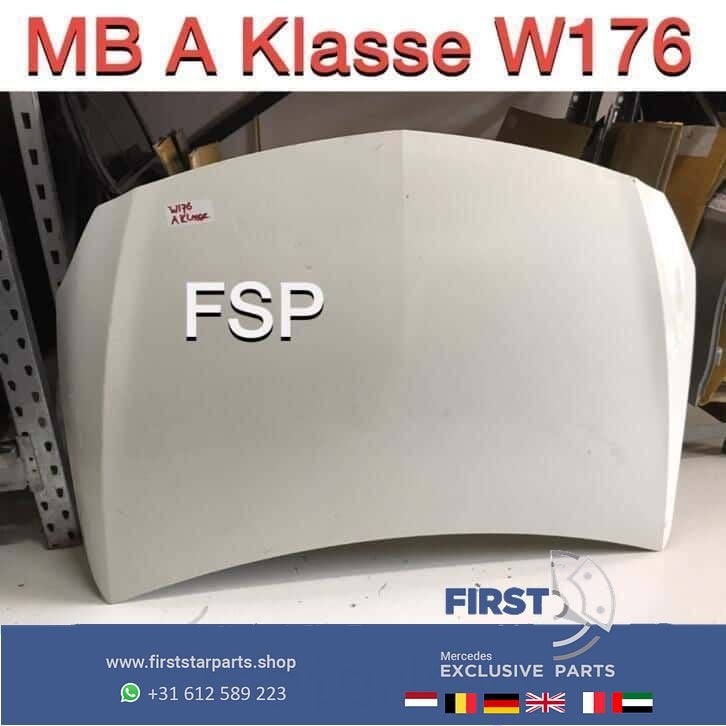 W176 motorkap Mercedes A Klasse 2012-2018 wit origineel 176, Gebruikt, -, Ophalen of Verzenden, -