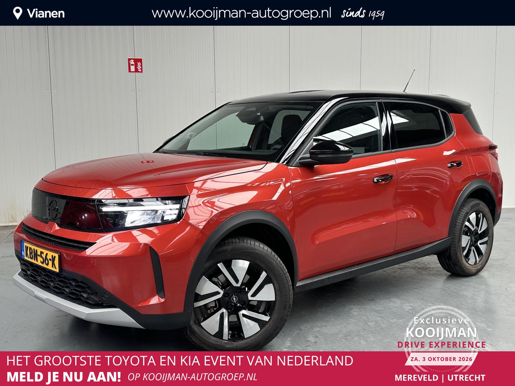 Opel Frontera Electric GS 44 kWh Slechts 4120 KM! Veel optie, Auto's, Stof, Gebruikt, Overige kleuren, 44 kWh