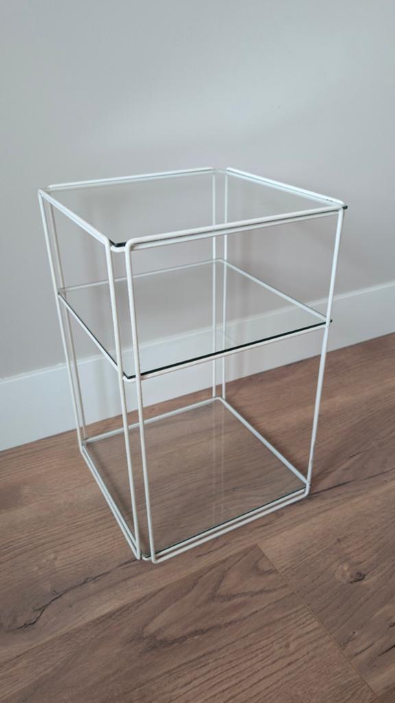 Vintage Isocele bijzettafel - Max Sauzen - Atrow, Ophalen, Rond, Minder dan 55 cm