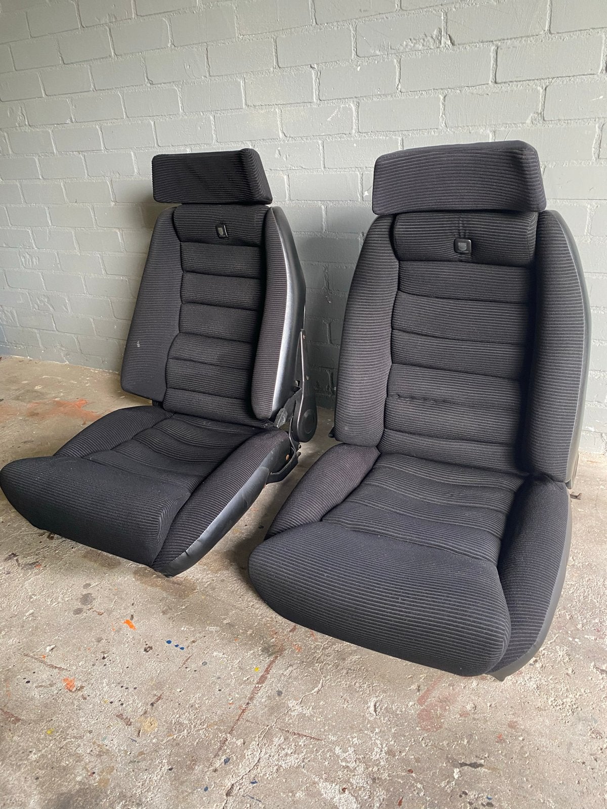 Scheel sportstoelen jaren '70 - originele bekleding, Ophalen, Gebruikt, BMW