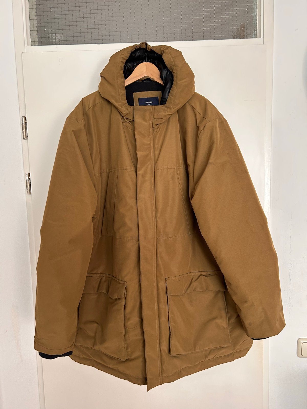Zeer warme Kiabi winterjas - Maat 5XL - Camelkleur, Kleding | Heren, Ophalen of Verzenden, Zo goed als nieuw, Overige maten, Bruin