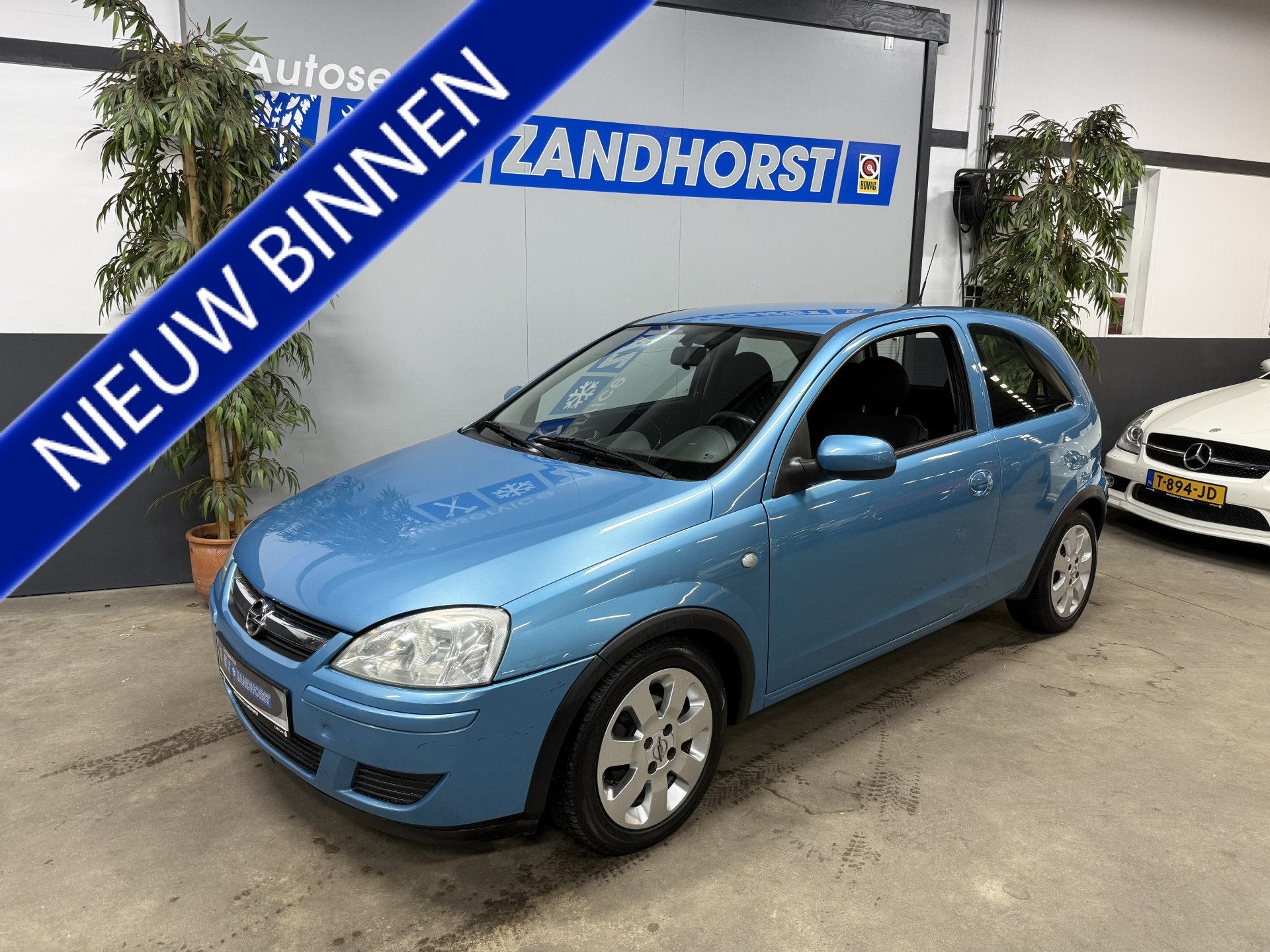 Opel Corsa 1.2-16V Maxx // Autom // LM velgen // Incl. nieuw, Auto's, 450 kg, Gebruikt, 31 €/maand, Blauw