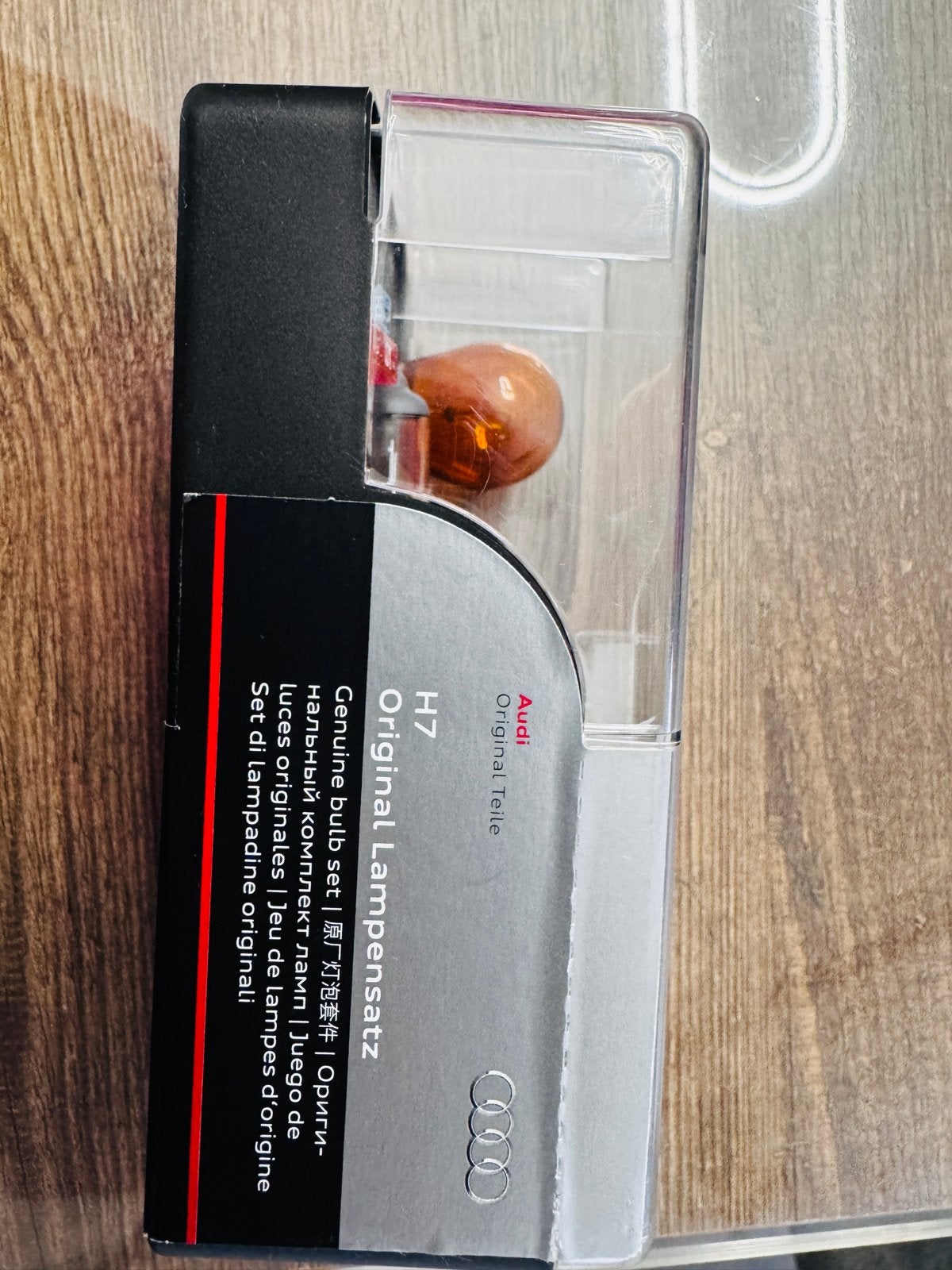 Audi Originele Lampenset H7 met Zekeringen - Nieuw, Auto-onderdelen, Ophalen of Verzenden, Nieuw, Audi