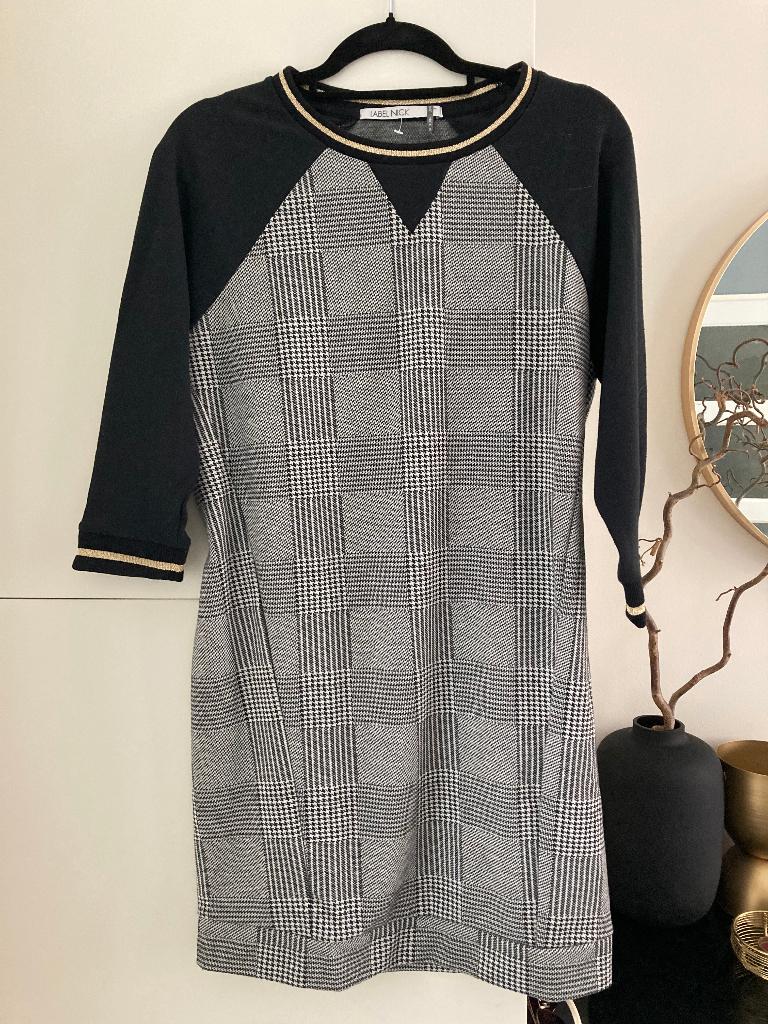 LABEL NICK NIEUW Prachtige geruite jurk / tuniek , maat S 36, Kleding | Dames, Label Nick, Nieuw, Ophalen of Verzenden, Maat 36 (S)