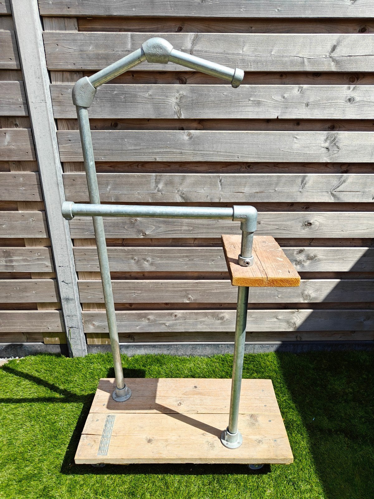 Industriële dressboy kledingrek steigerbuizen, Ophalen