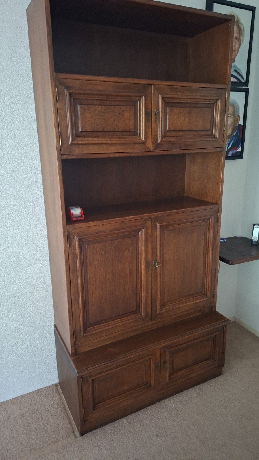 Prachtige eiken kast van Castle Furniture, Ophalen, Gebruikt, Eikenhout, Landelijk, klassiek, retro