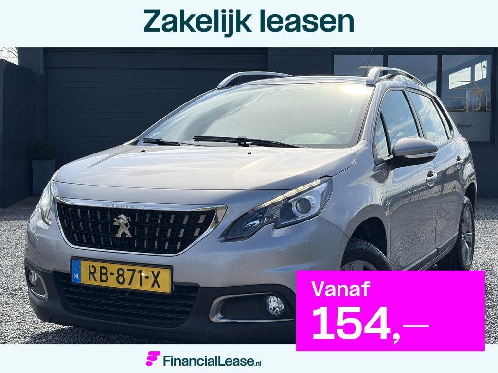 Peugeot 2008 1.2 PureTech Blue Lion 2e Eigenaar,Pano,Navi,Tr, Voorwielaandrijving, Stof, Euro 6, Origineel Nederlands