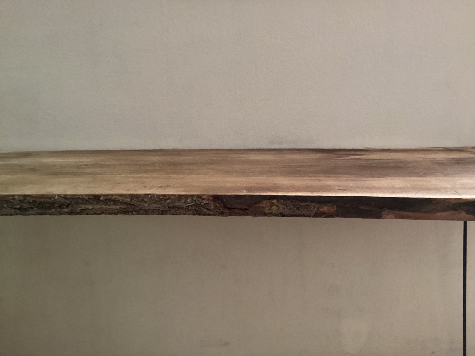 Boomstam sidetable, Ophalen, Gebruikt, Landelijk, 150 tot 200 cm
