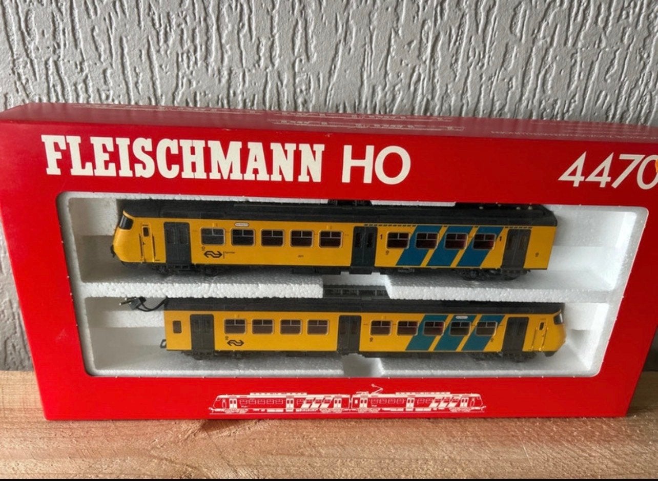 Fleischmann HO 4470 sprinter Treinstel, Hobby en Vrije tijd, Modeltreinen | H0, Gelijkstroom, Verzenden, Fleischmann, NS