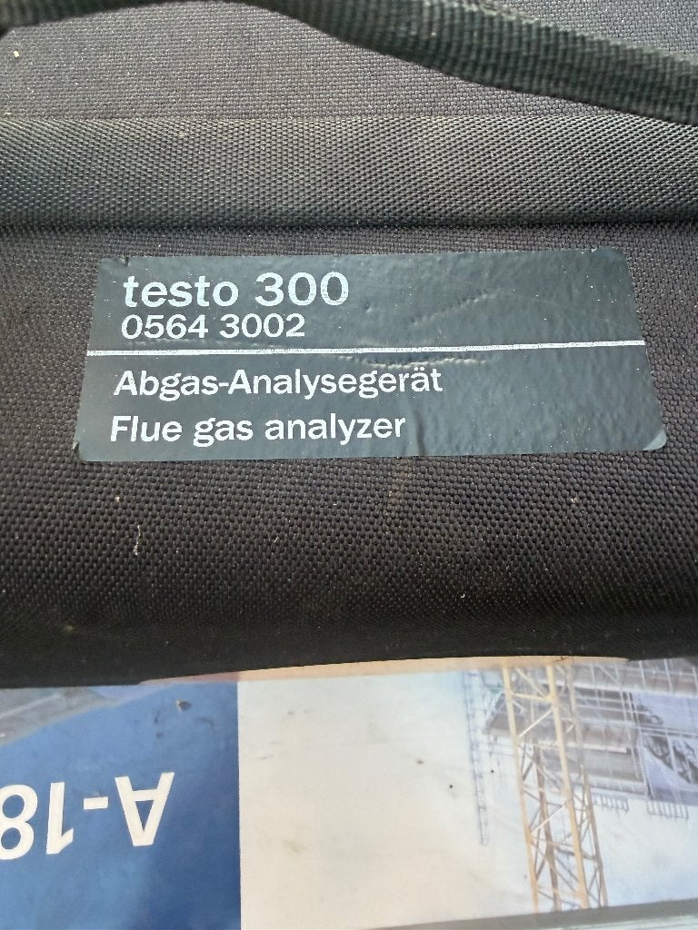 Rookgas meter Testo, Ophalen, Zo goed als nieuw, Overige meters