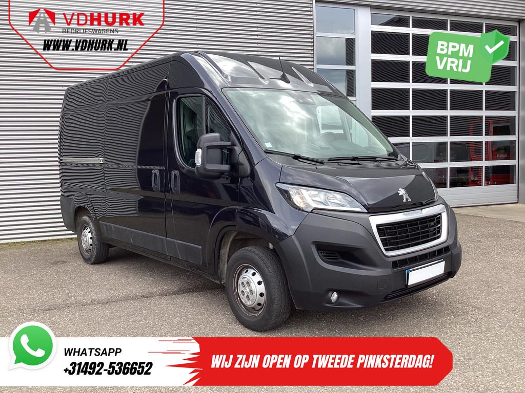 Peugeot Boxer 2.2 HDI 120 pk L2H2 Camera/ Cruise/ Airco/ Nav, Voorwielaandrijving, Stof, Gebruikt, 4 cilinders