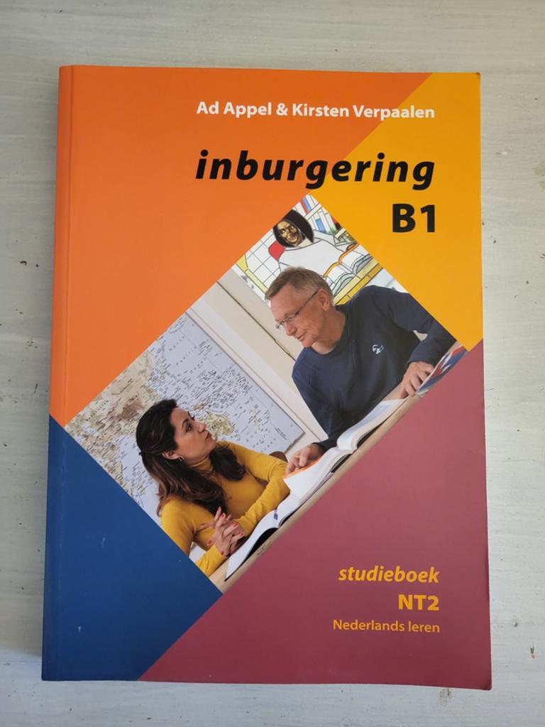 Inburgering B1 Studieboek Ad Appel goede staat!, Ophalen of Verzenden, Alpha, Overige niveaus, Ad Appel & Kirsten Verpaalen