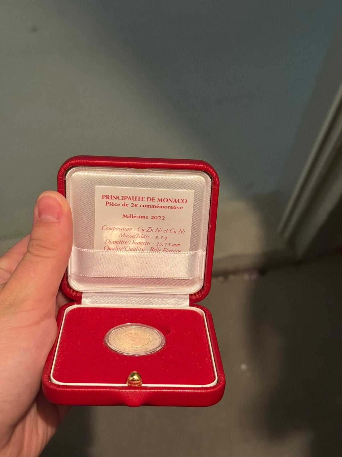 Monaco 2 Euro "Albert I" 2022 Proof, Postzegels en Munten, Ophalen of Verzenden, Monaco, 2 euro, Losse munt