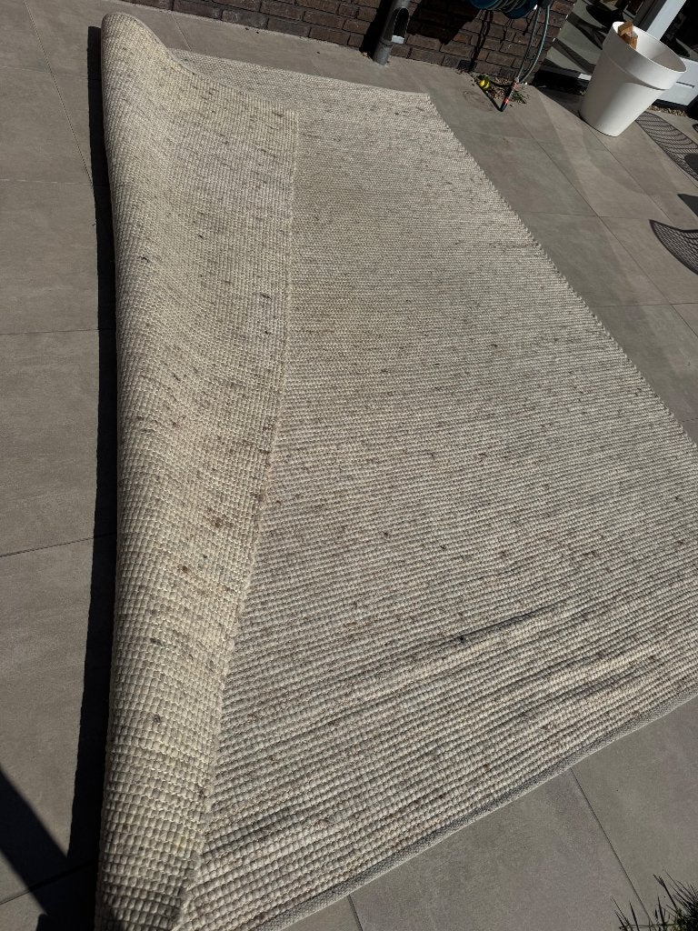 Vloerkleed beige, Huis en Inrichting, Stoffering | Tapijten en Kleden, Ophalen, Gebruikt, Beige, 200 cm of meer