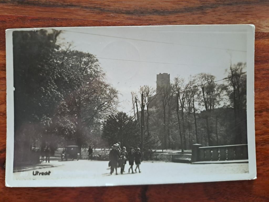 Utrecht, dom , fotokaart, Ophalen of Verzenden, Voor 1920, Utrecht