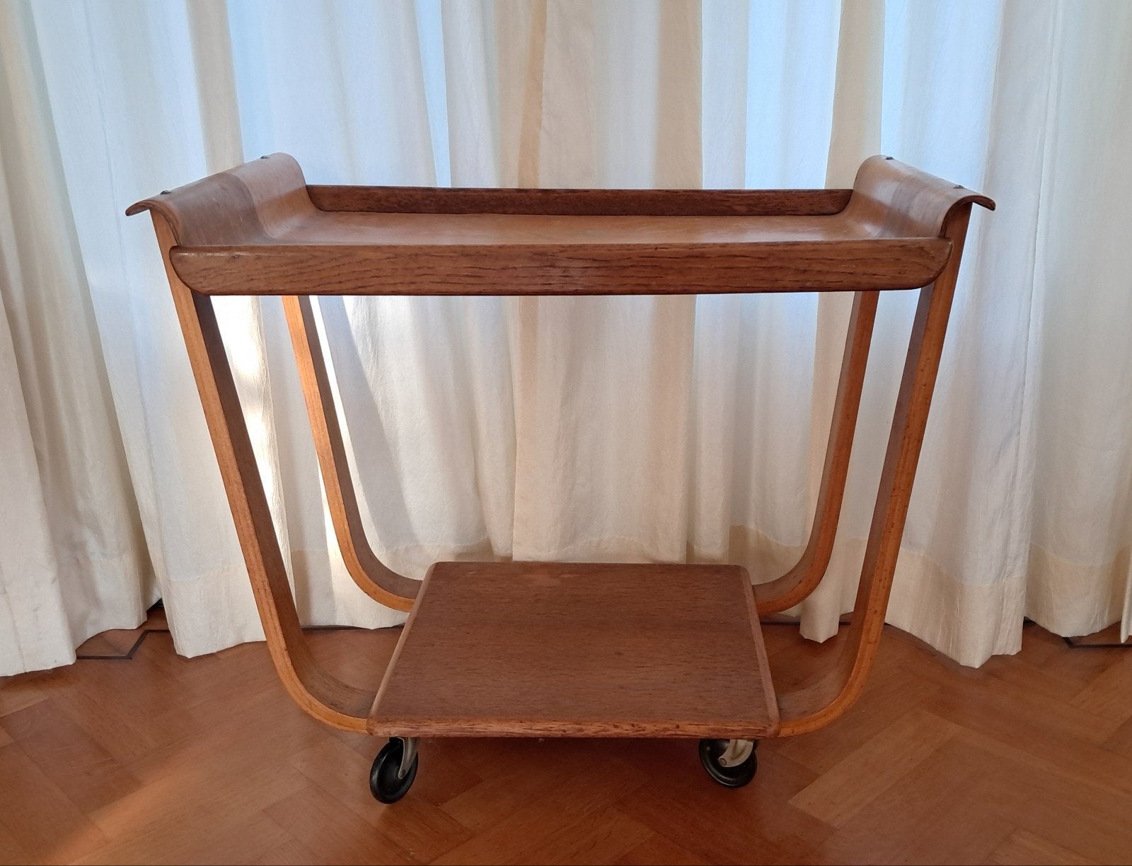Vintage Pastoe serveerwagen Cees Braakman jaren '50, Ophalen of Verzenden
