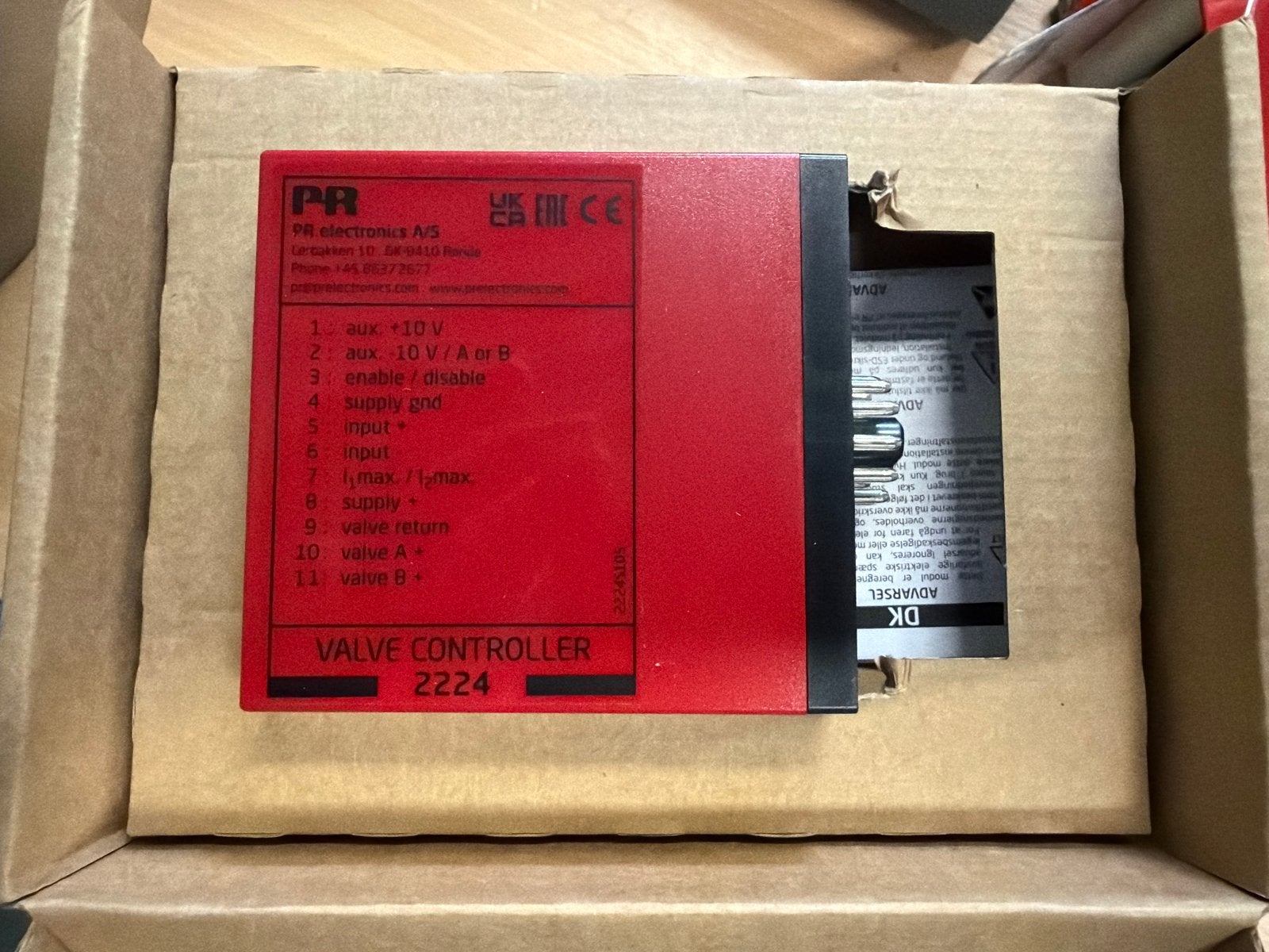 PR Electronics 2224 Valve Controller - Nieuw in doos, Nieuw, Ophalen of Verzenden, Nvt, Nvt